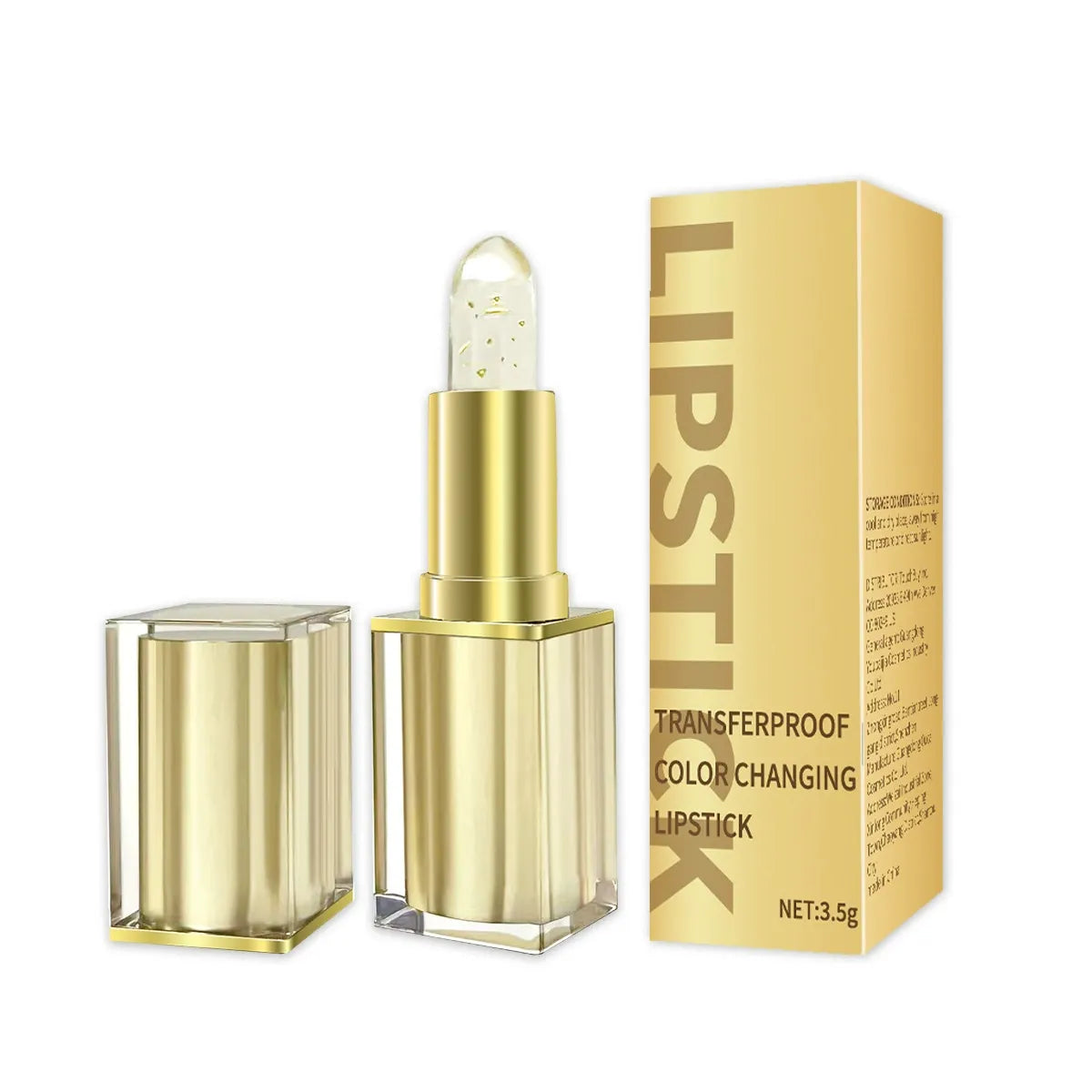 Color-changing lipstick